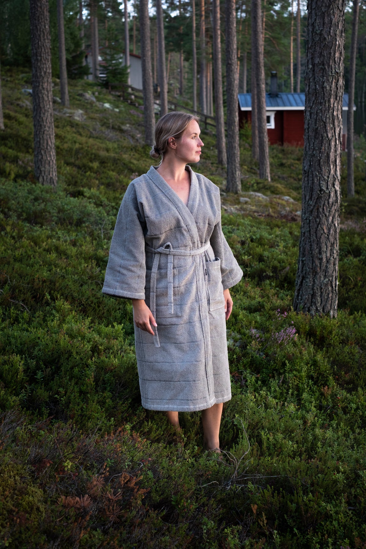 Bath Robe (linen terry)